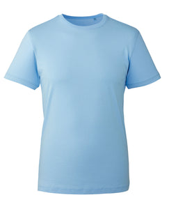 fashion t-shirt solid light blue
