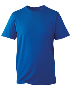 fashion t-shirt solid royal blue